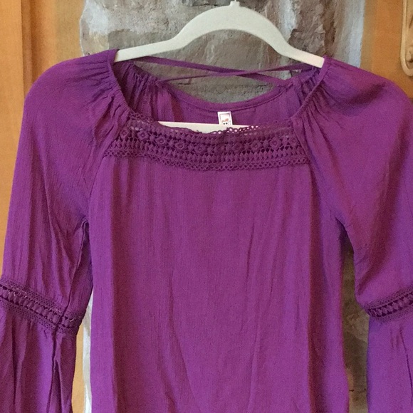 Beautees Flowy Girls Blouse Size M. - Picture 4 of 10